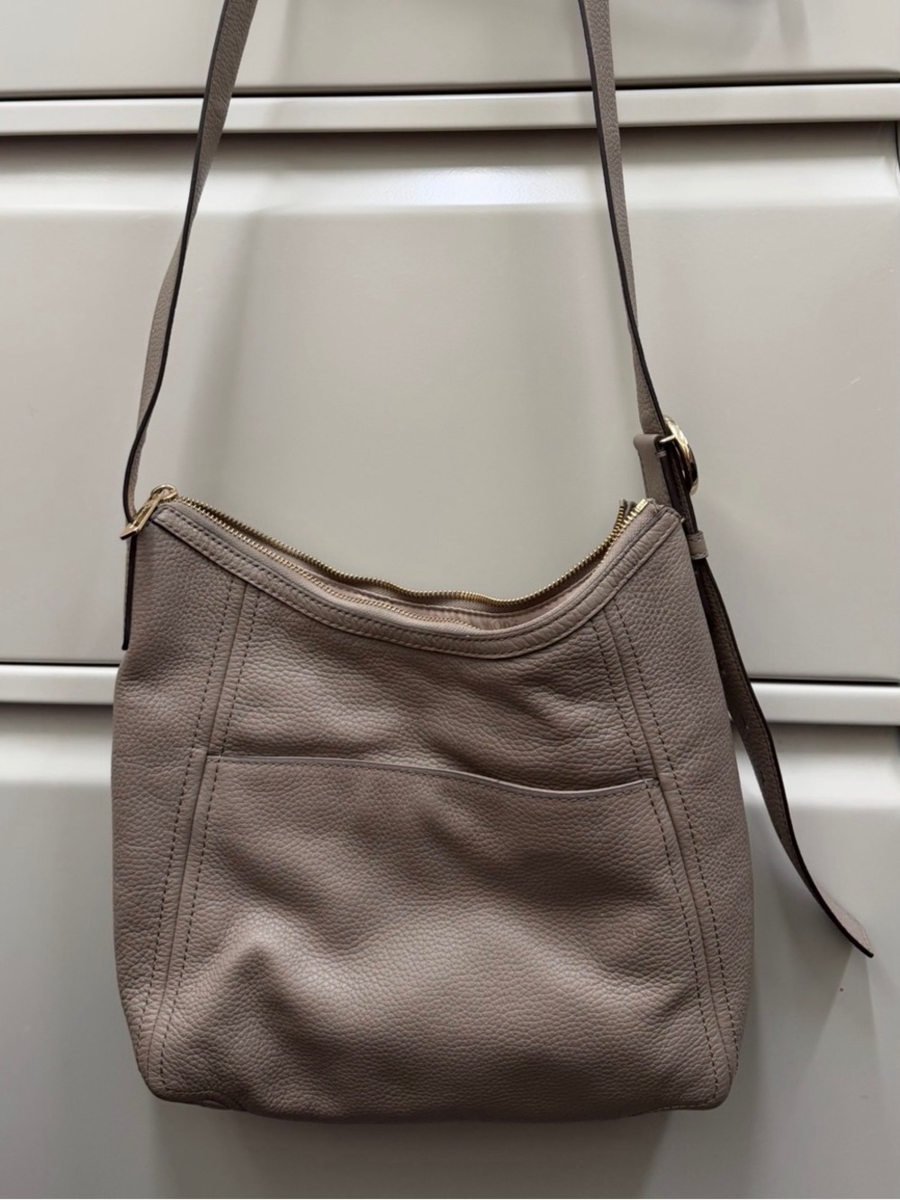 Pebbled Leather Michael Kors Crossbody